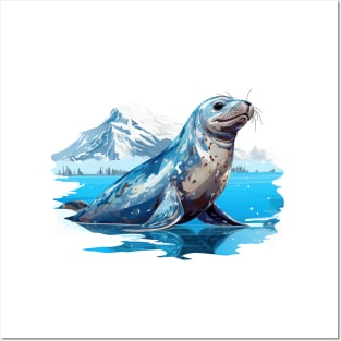 Leopard Seal Posters and Art